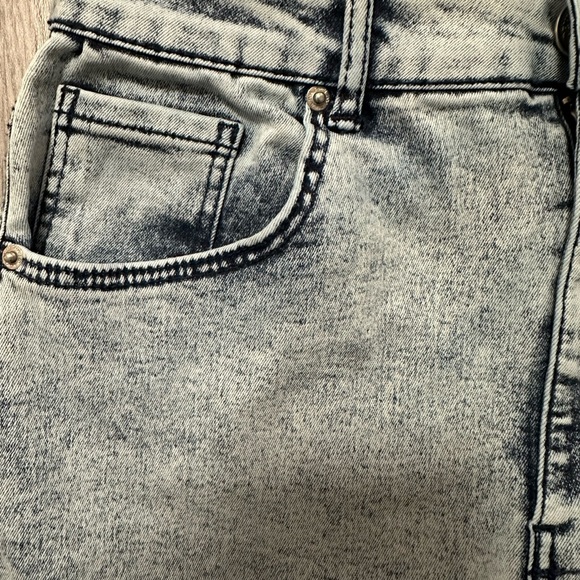 ZARA Denim Mini-Skirt Size S - Picture 4 of 7